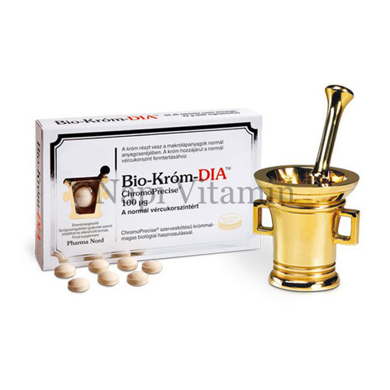 Pharma Nord Bio-Króm DIA tabletta 30x